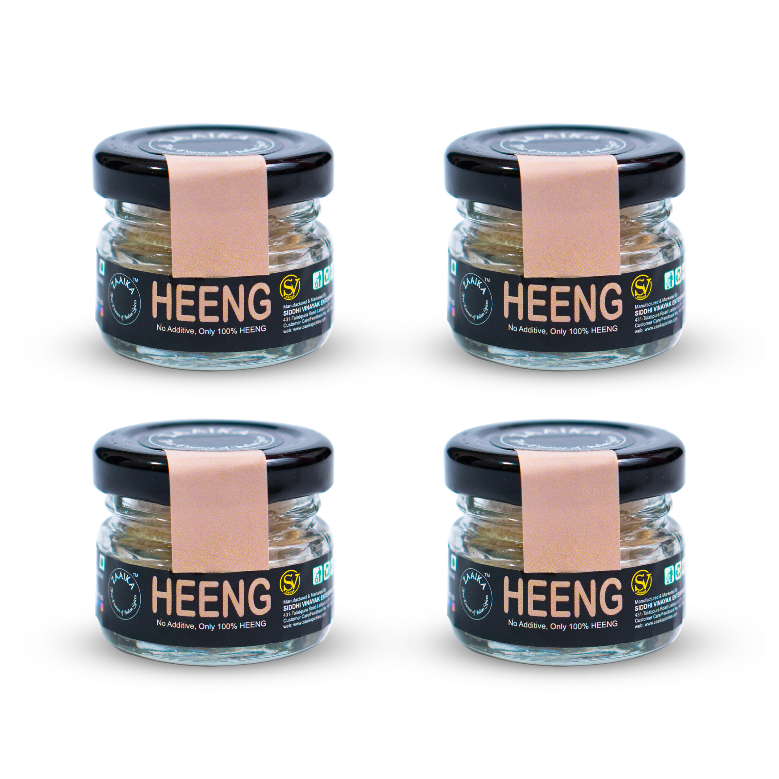 Heeng Pack of 4 (60g)