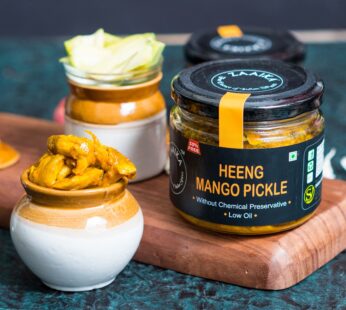 Heeng Mango Pickle 300gm Glass Bottle