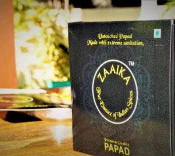 Zaaika Special Papad Made with Moong Daal and Urad Daal Premium Tasty Crispy Papad – 500g Pack